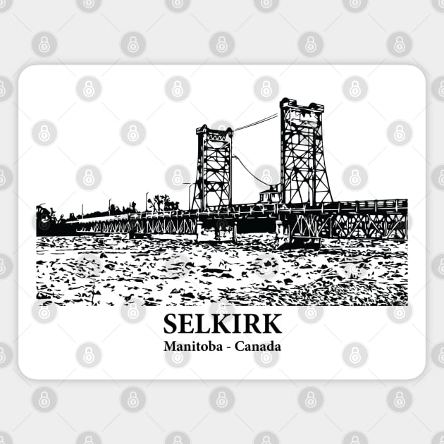 Selkirk - Manitoba Magnet by Lakeric